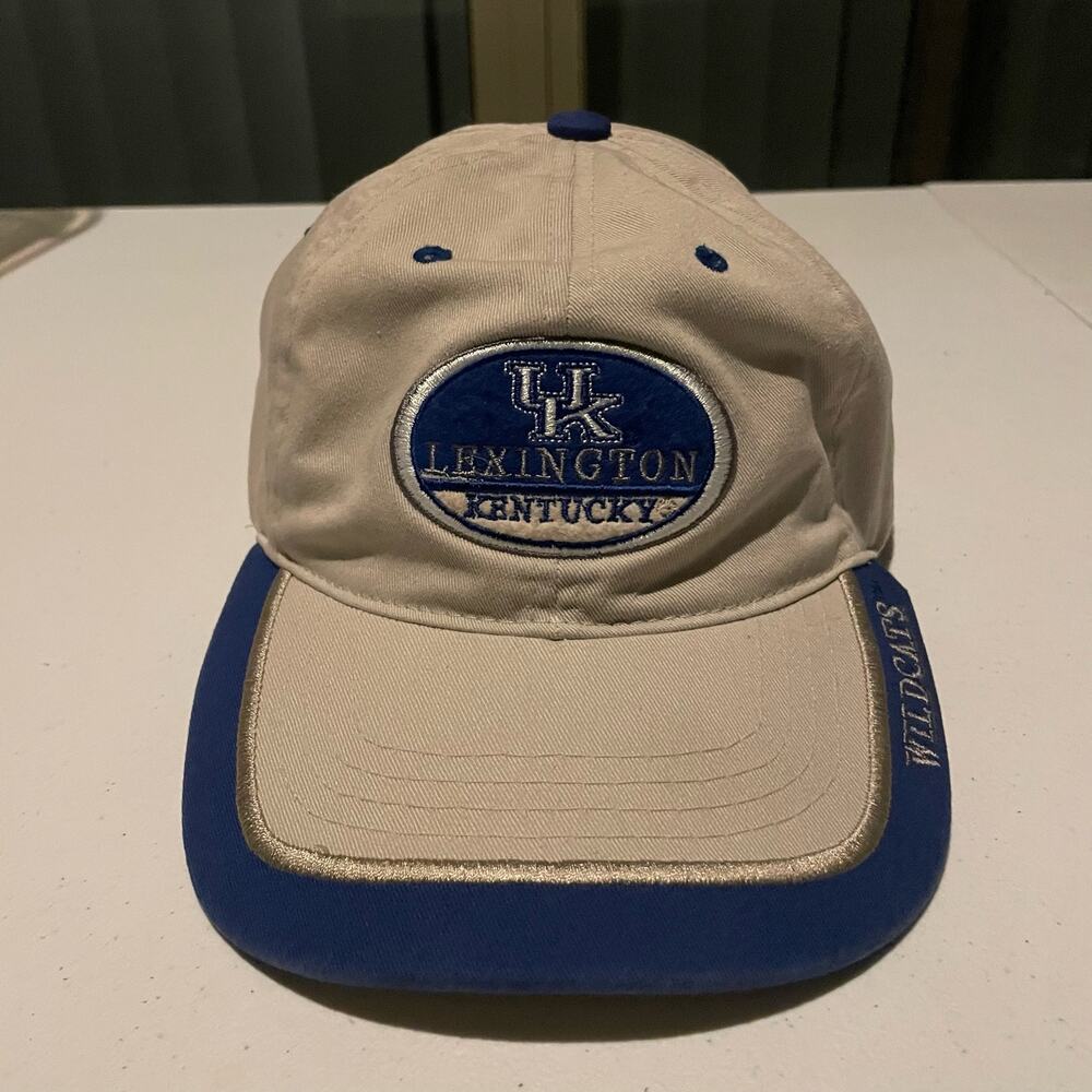 Vintage Kentucky Wildcats UK NCAA x Starter Team Strapback Hat Adult OSFA - Picture 2 of 9